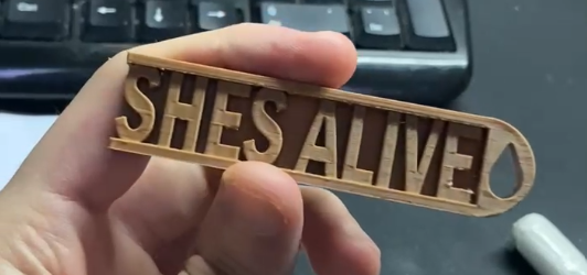 Severance Keychain