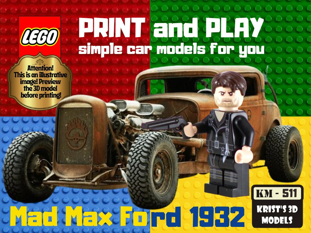 LEGO Mad Max Ford 1932