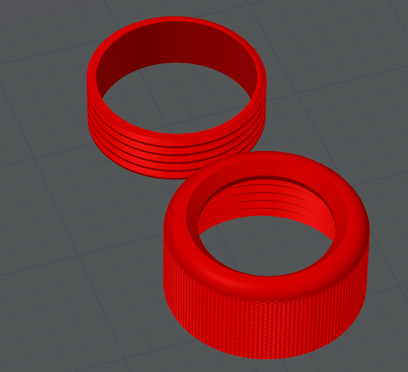 54mm Motor/Engine Retainer for High Power Rockets