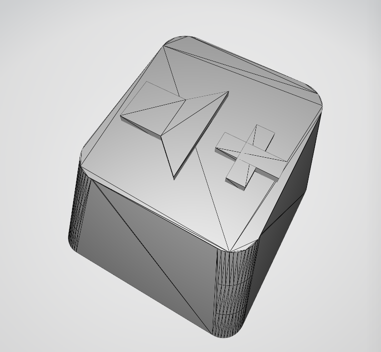 Volume keycaps