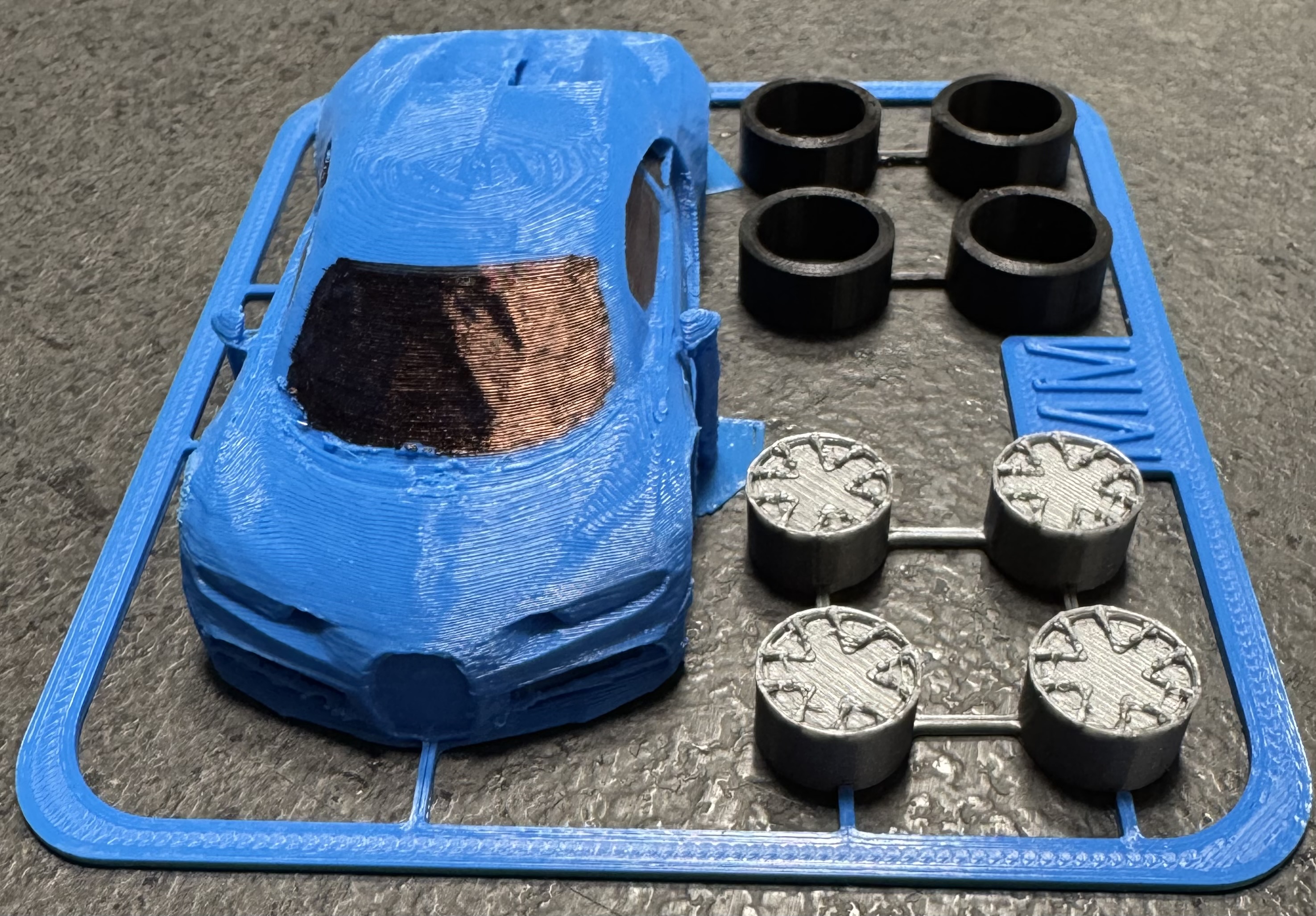 Miniatura 8 do modelo 3D Bugatti Chiron kit card