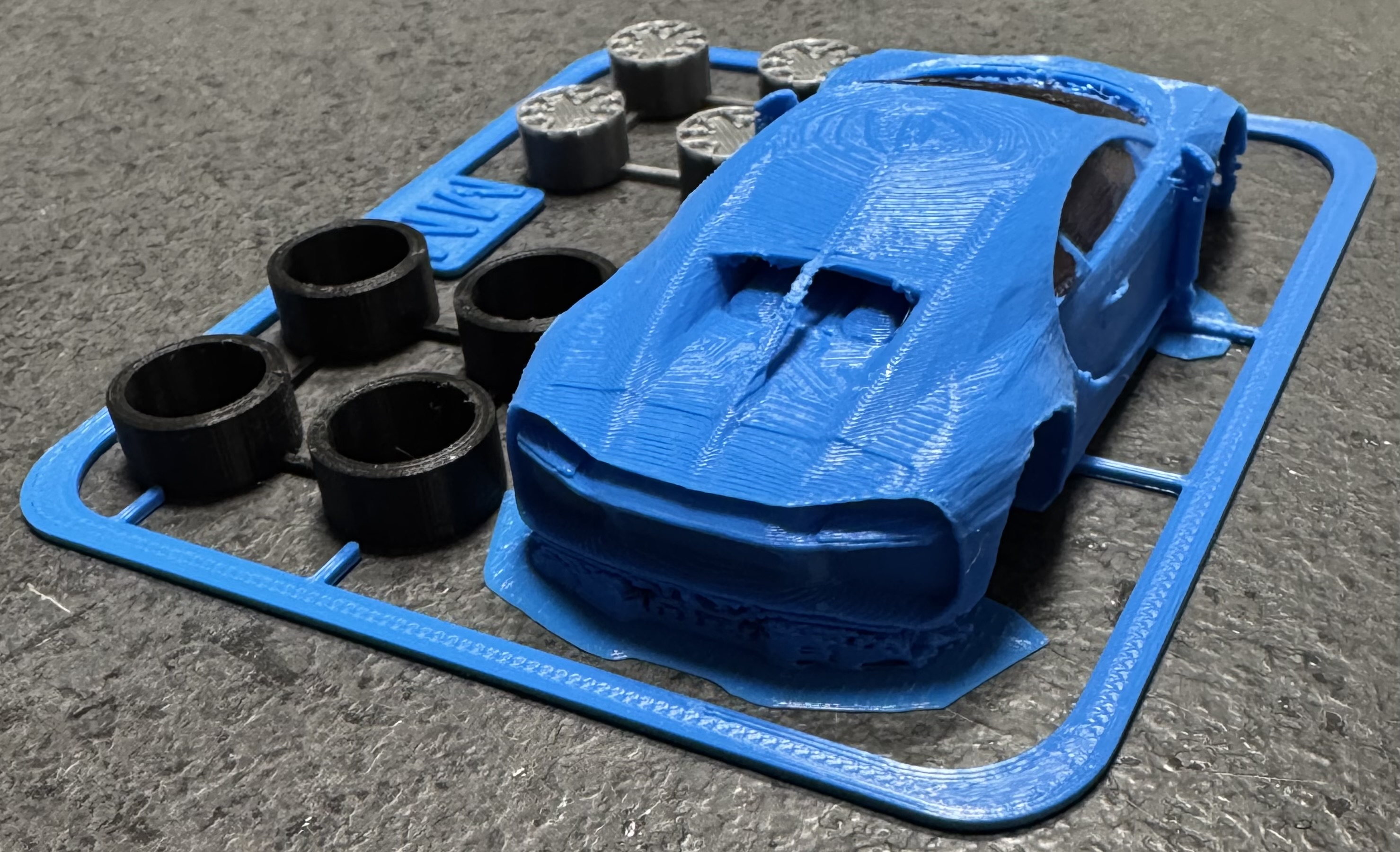 Miniatura 9 do modelo 3D Bugatti Chiron kit card