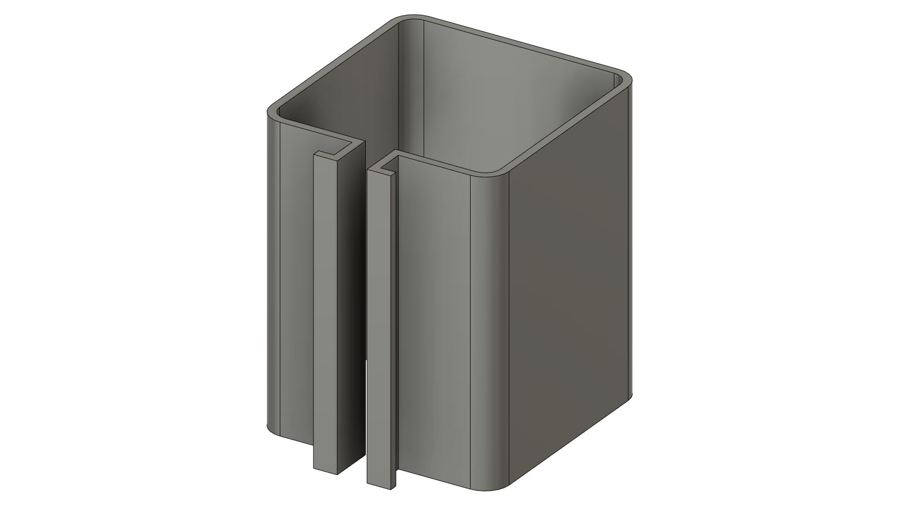 40x40 Cable Duct for 4040 Aluminium Profile