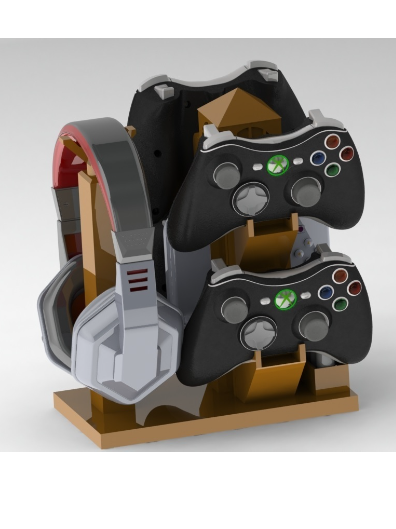 Xbox, Nintendo Switch controllers and headset Stand