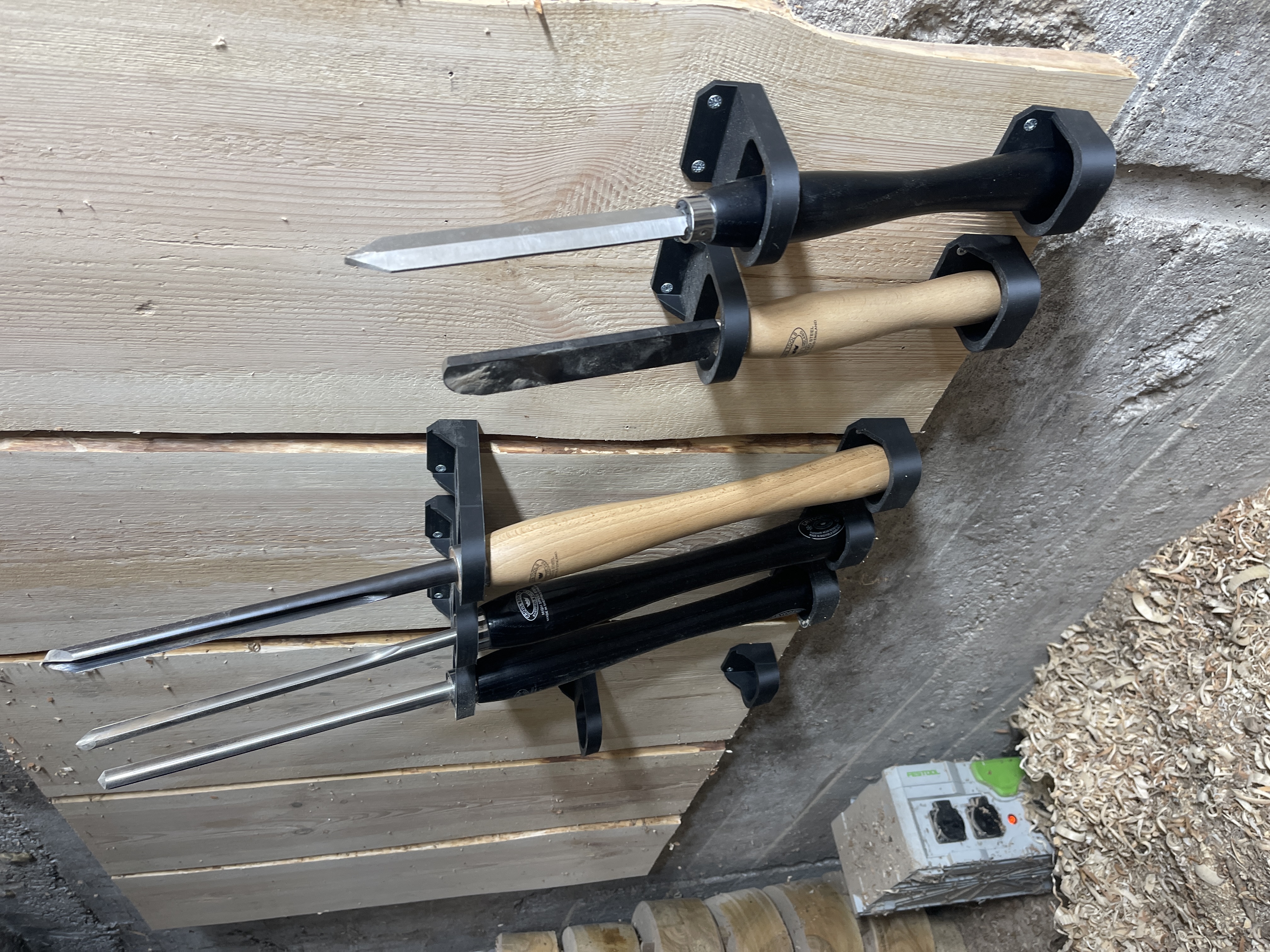Stand for turning chisels