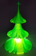 Vase mode Christmas tree