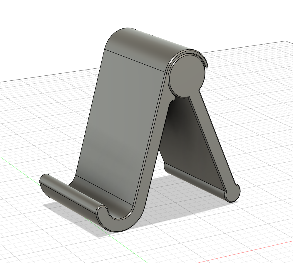 Miniatura 2 do modelo 3D Tiltable Phone Stand
