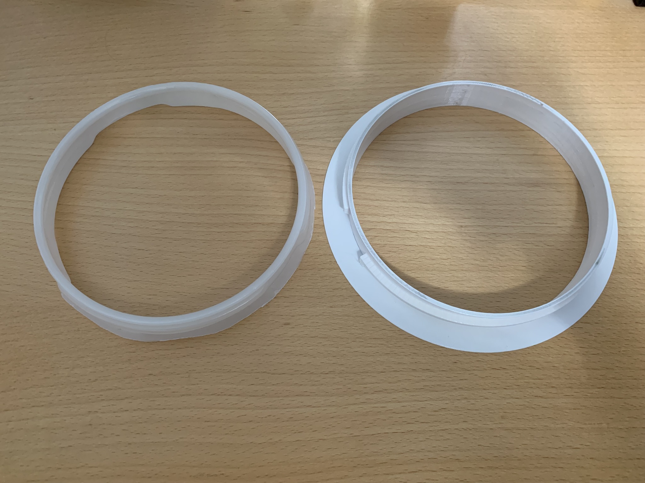 Miniatura 6 do modelo 3D Ceiling Fan Light Diffuser Ring
