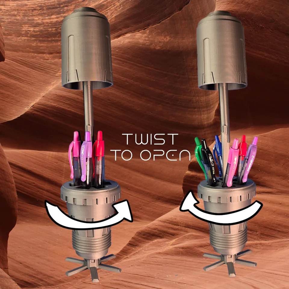Dune Sand Thumper Pen Holder by VOX FORGE | Download free STL model ...