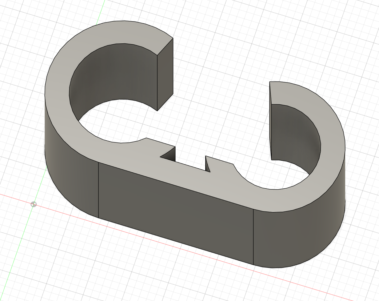 7mm & 6mm Cable Clip - Clip/Hold Cables together