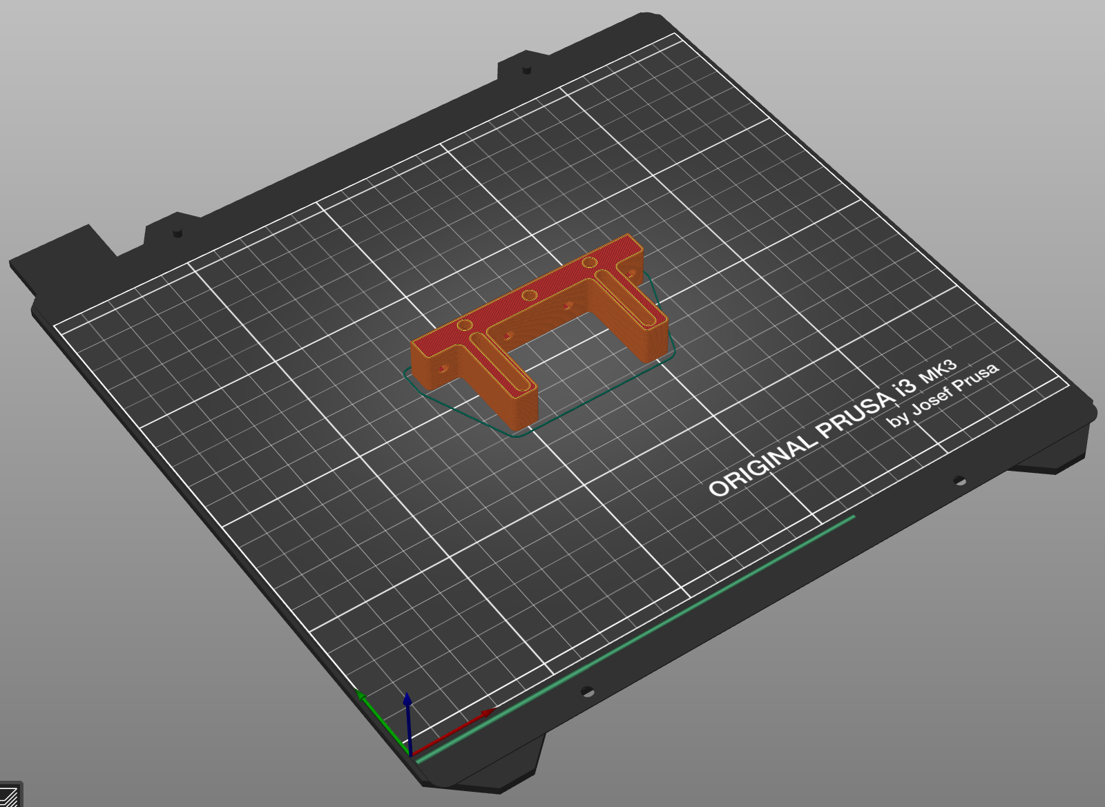 Universal servo mounting bracket by JGW | Download free STL model | Printables.com