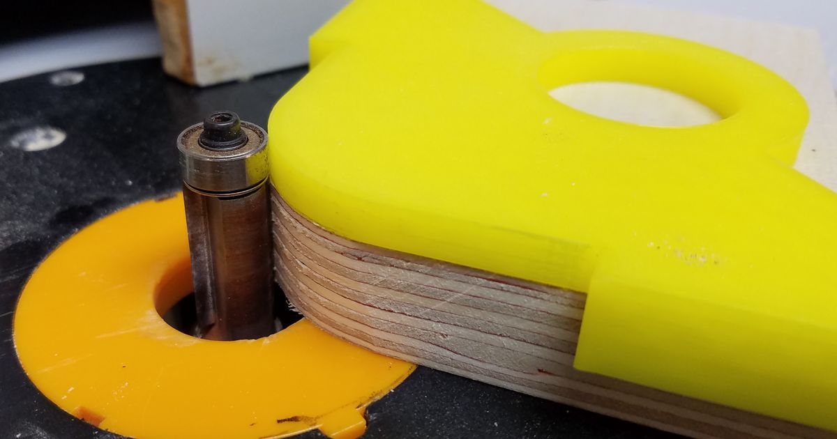 Corner Radius Router Template von Hanselcj | Kostenloses STL-Modell ...