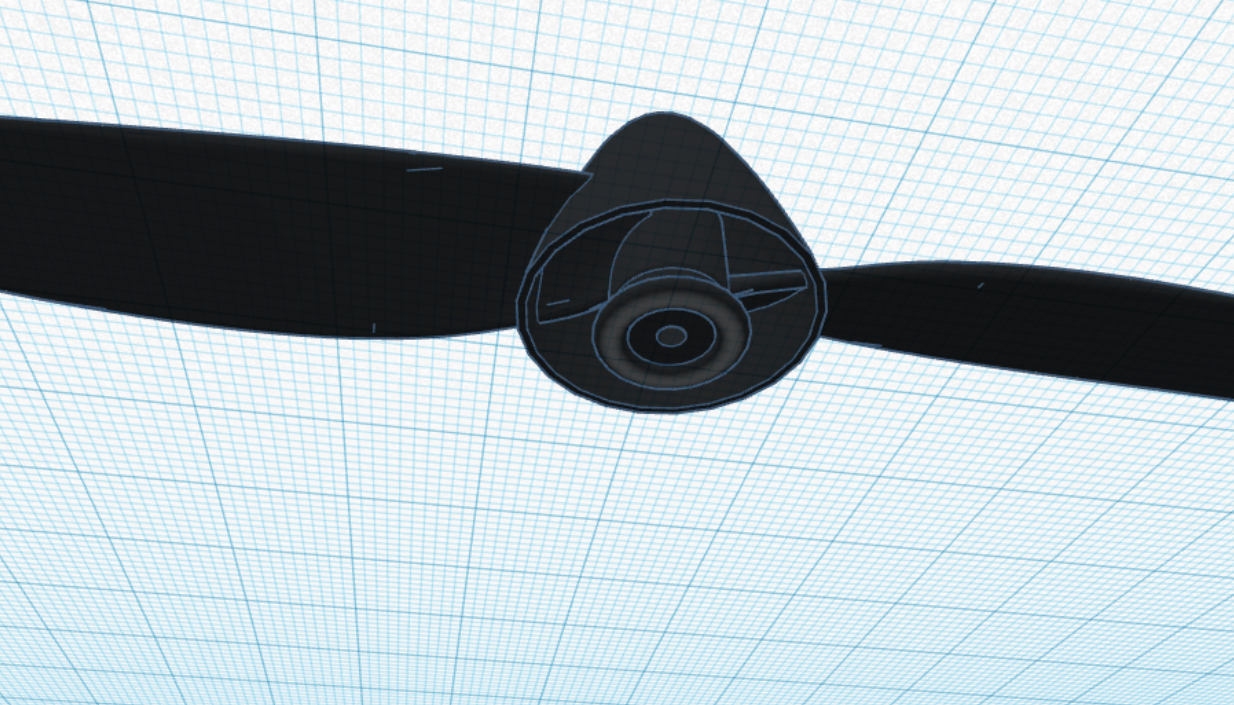 Miniatura 2 do modelo 3D Two Bladed Propeller Snap Fit