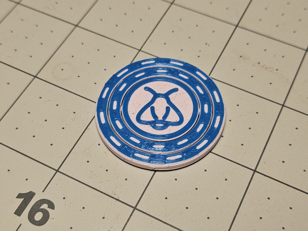 Print-in-place gimbal makerchip — miniatura 2
