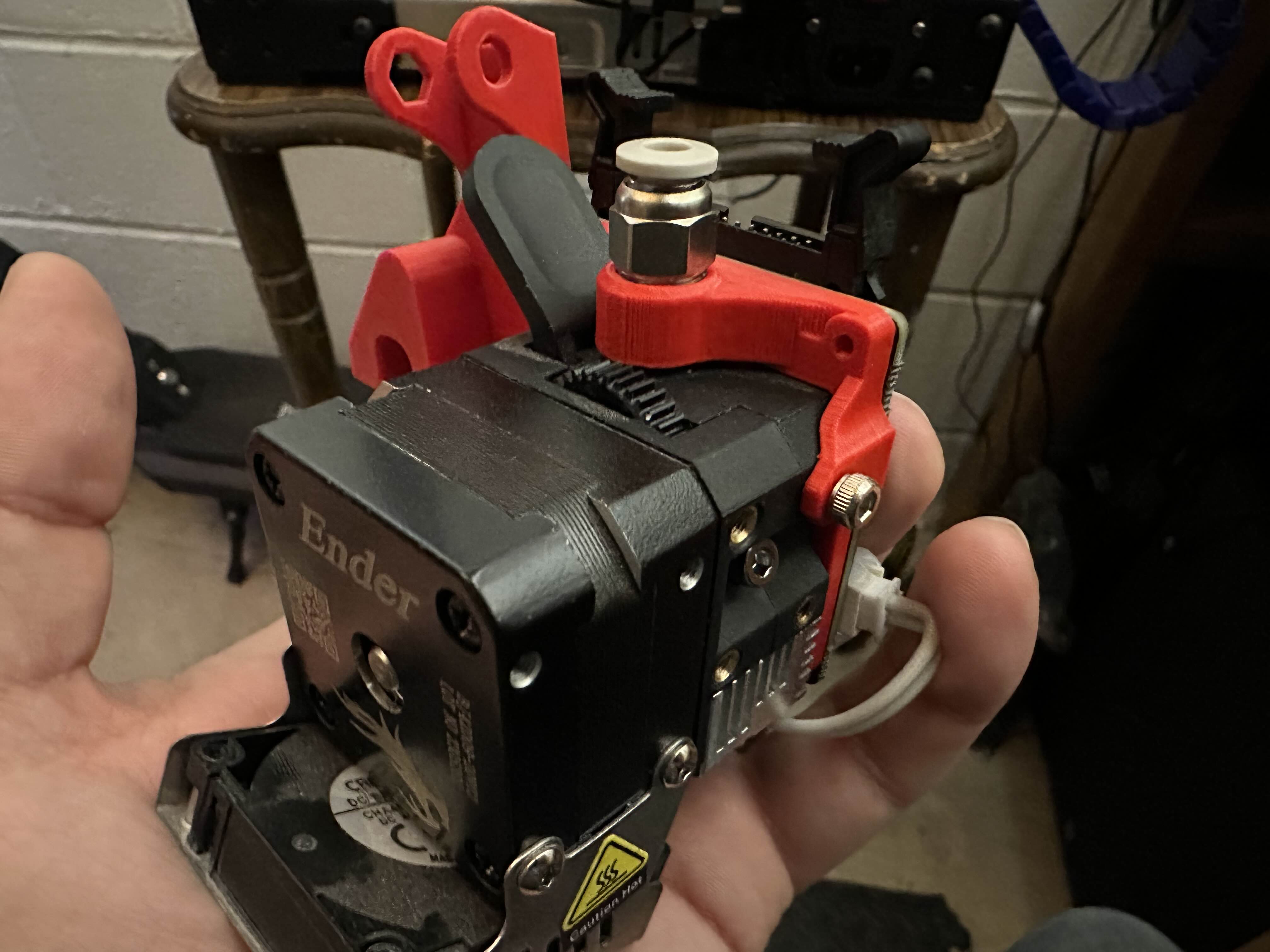 Zero Y-Offset + 5015 Fan Backplate for Sprite Pro (With PTFE coupler)