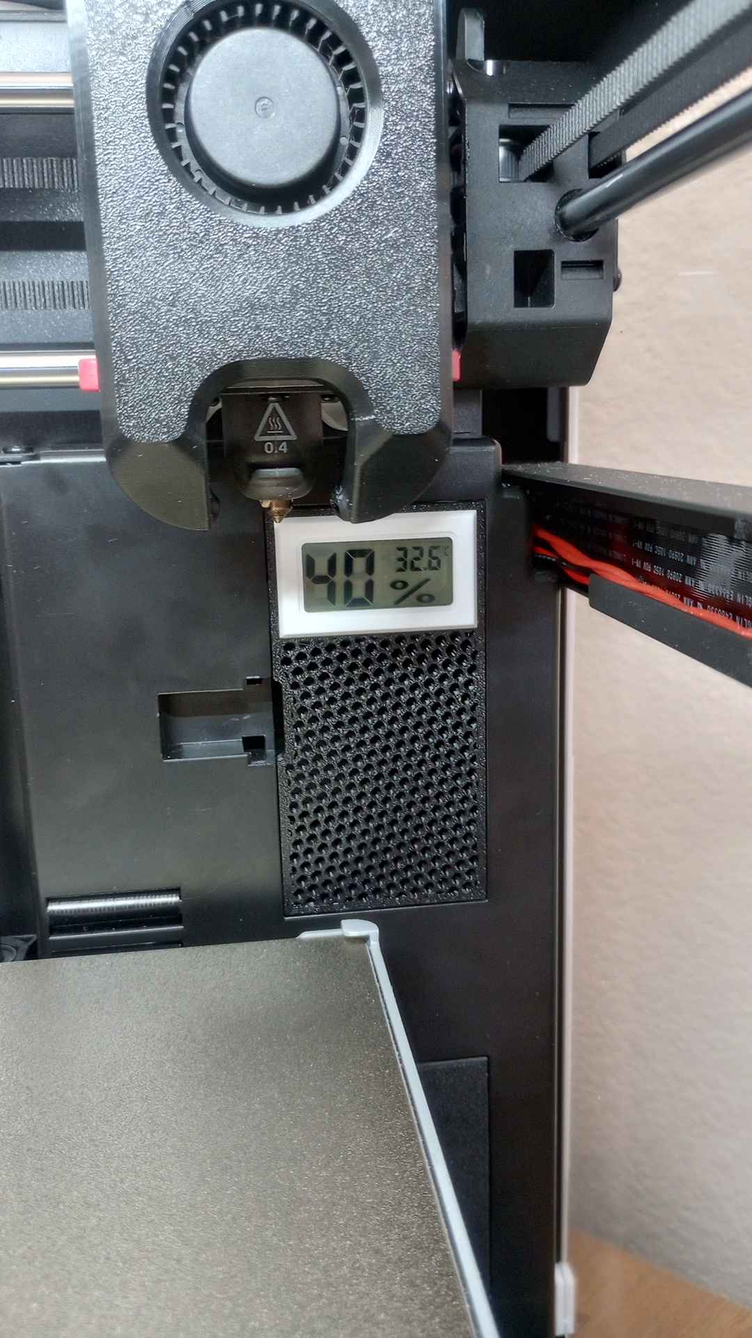 Flashforge Adventure 5m Hygrometer Filter Cover Mount