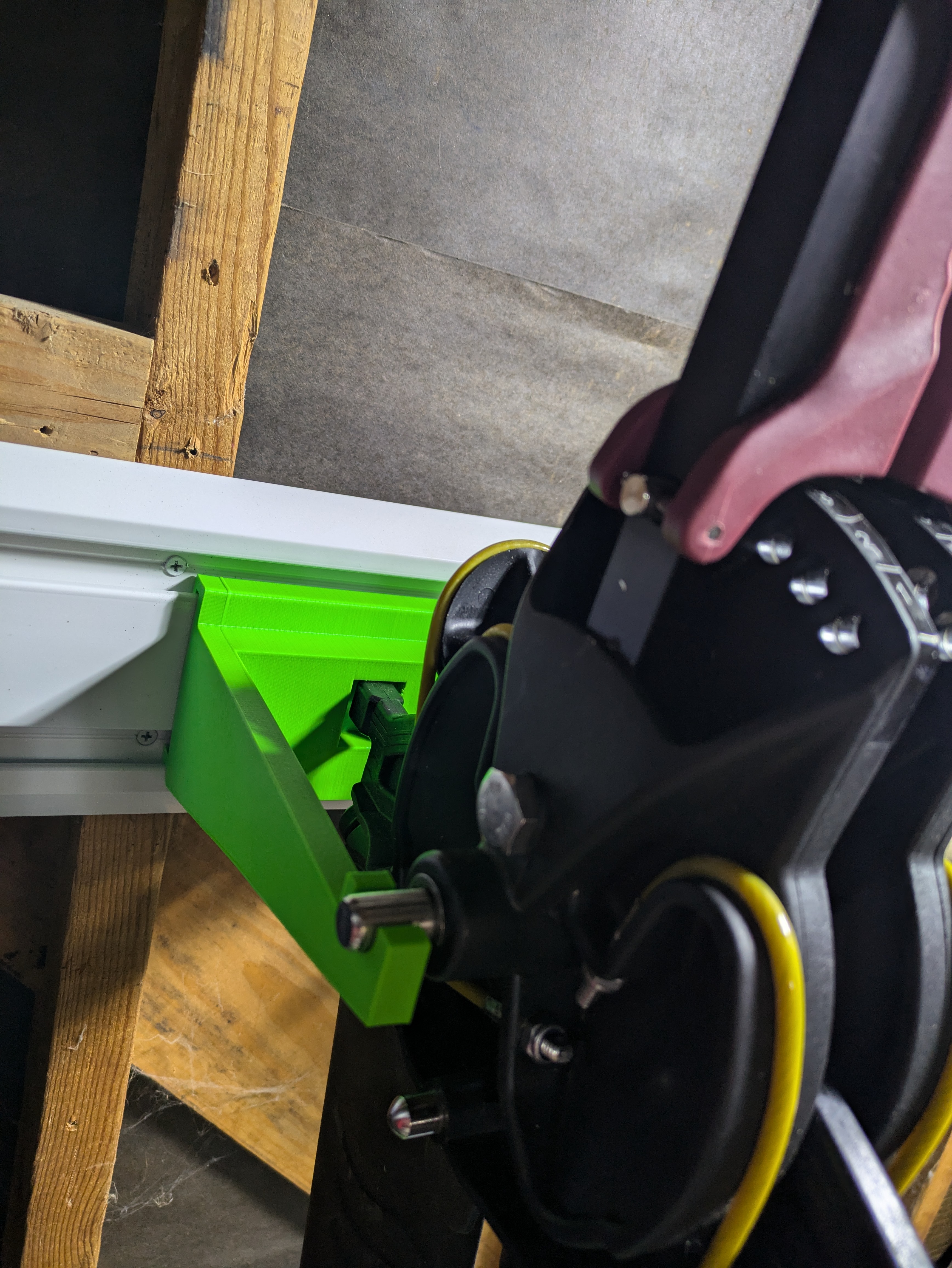 Kayak pedal drive storage solution — thumbnail 2