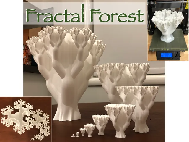 Fractal Forest - Vase Mode