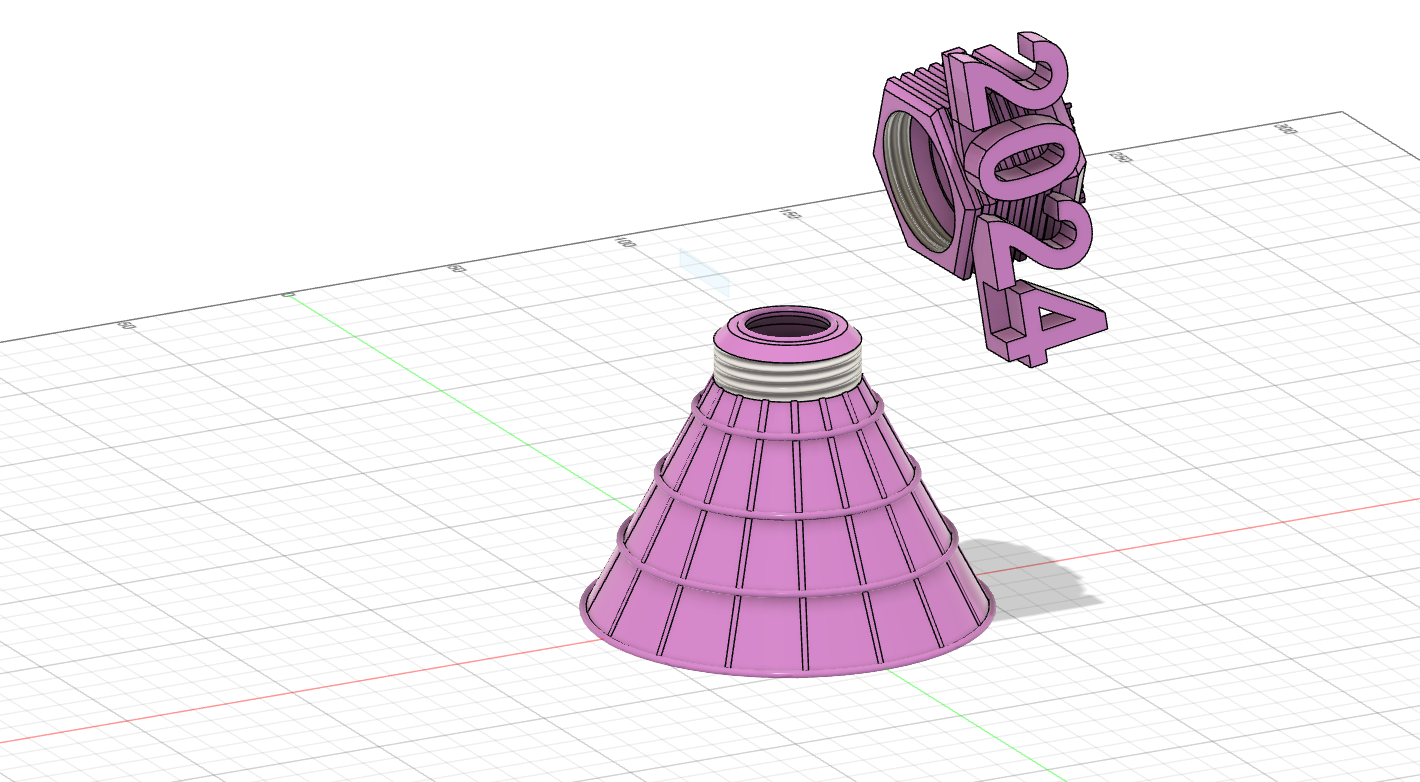 Miniatura 4 do modelo 3D Rocket Engine Trophy -multi function