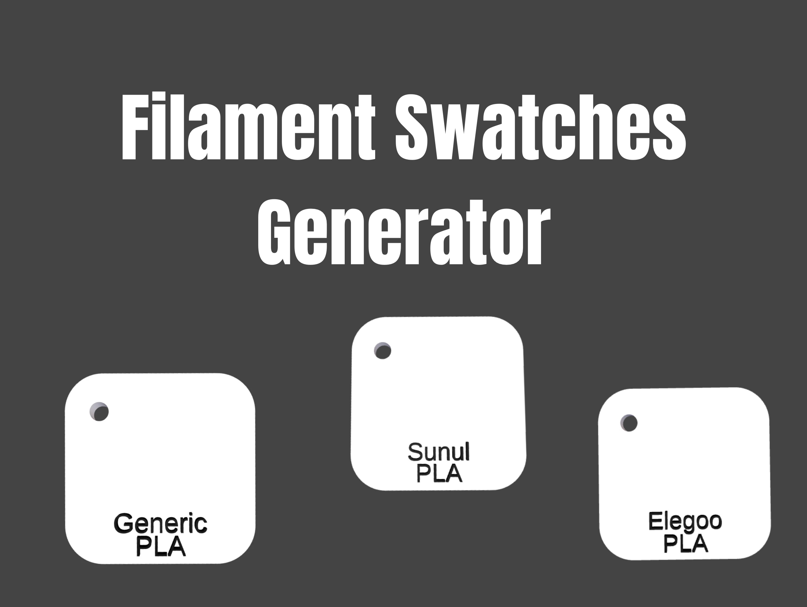 Filamentswatch Generator