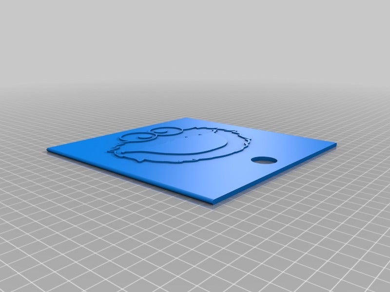 Miniatura 4 do modelo 3D Cookie Monster Box