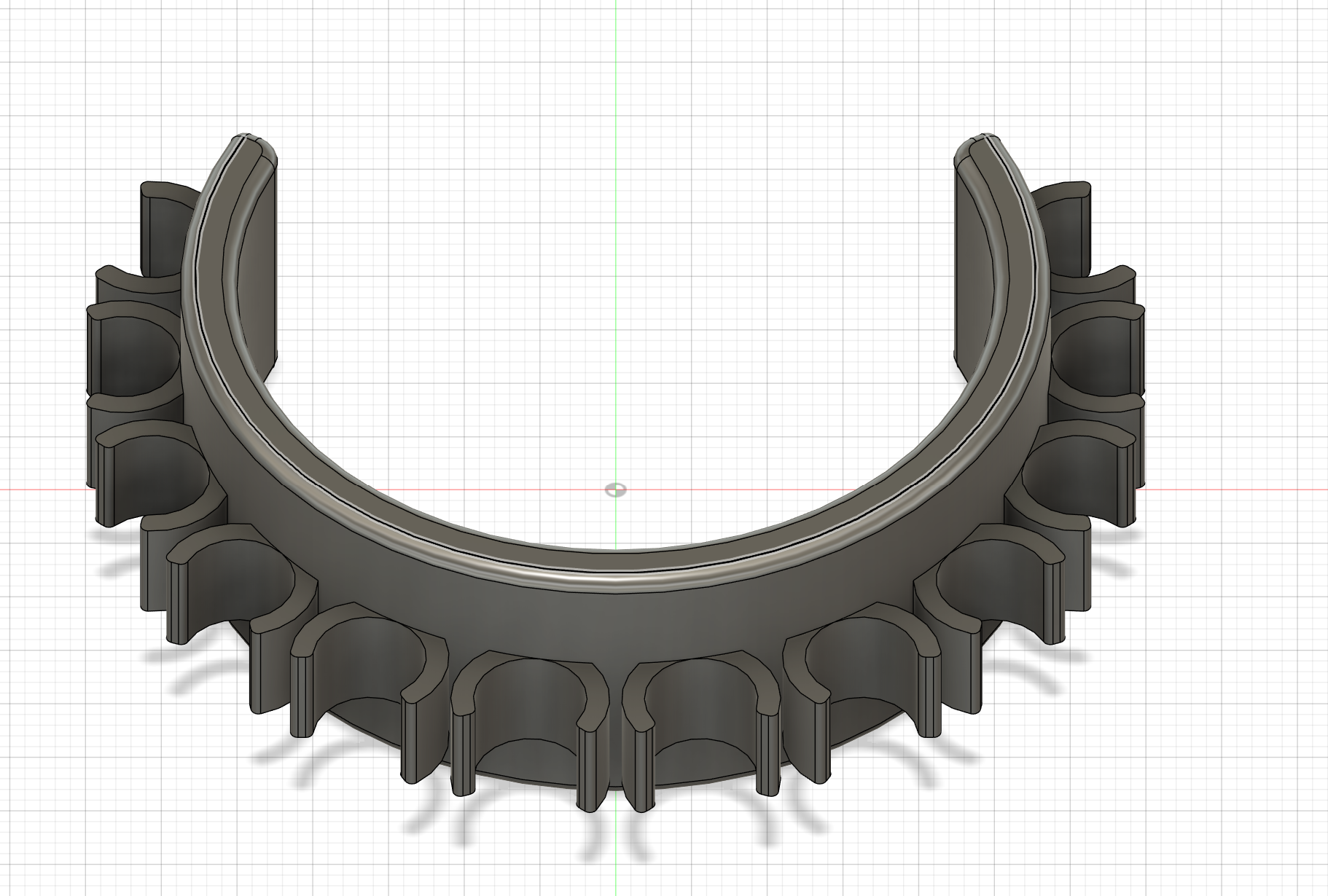 Stage-pipe cable holder