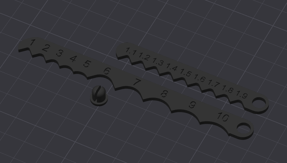 Meter With Rounded Spinning Edge roundness meter by Davson Art | Download free STL model ...