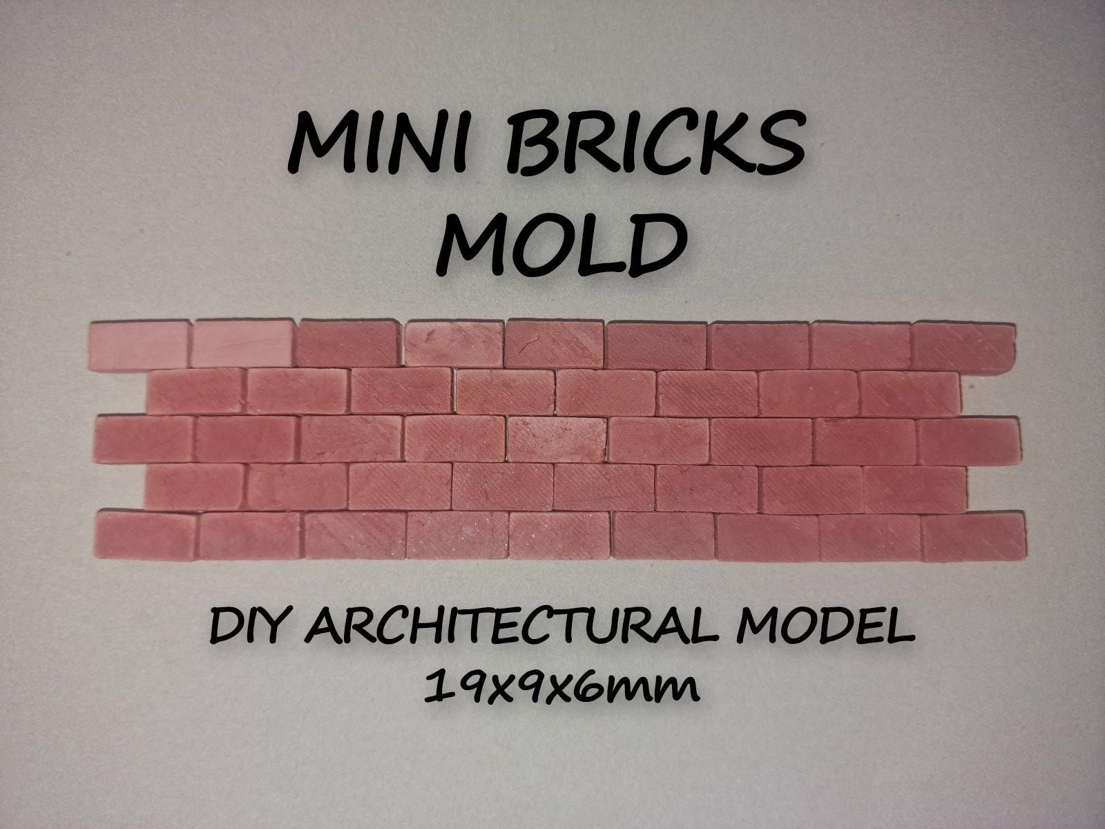 Mini (miniature ) bricks mold