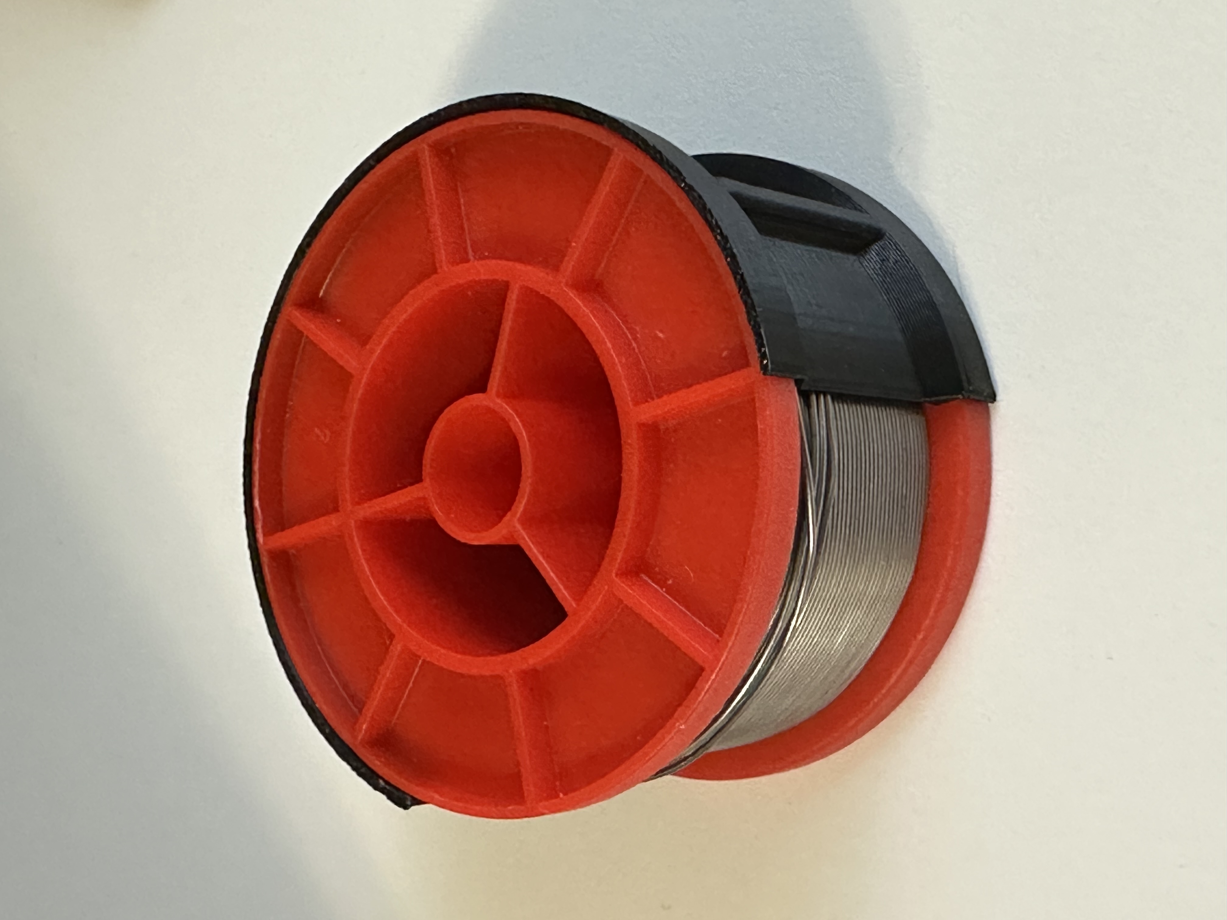 Retainer clip for Stannol 250g solder reel