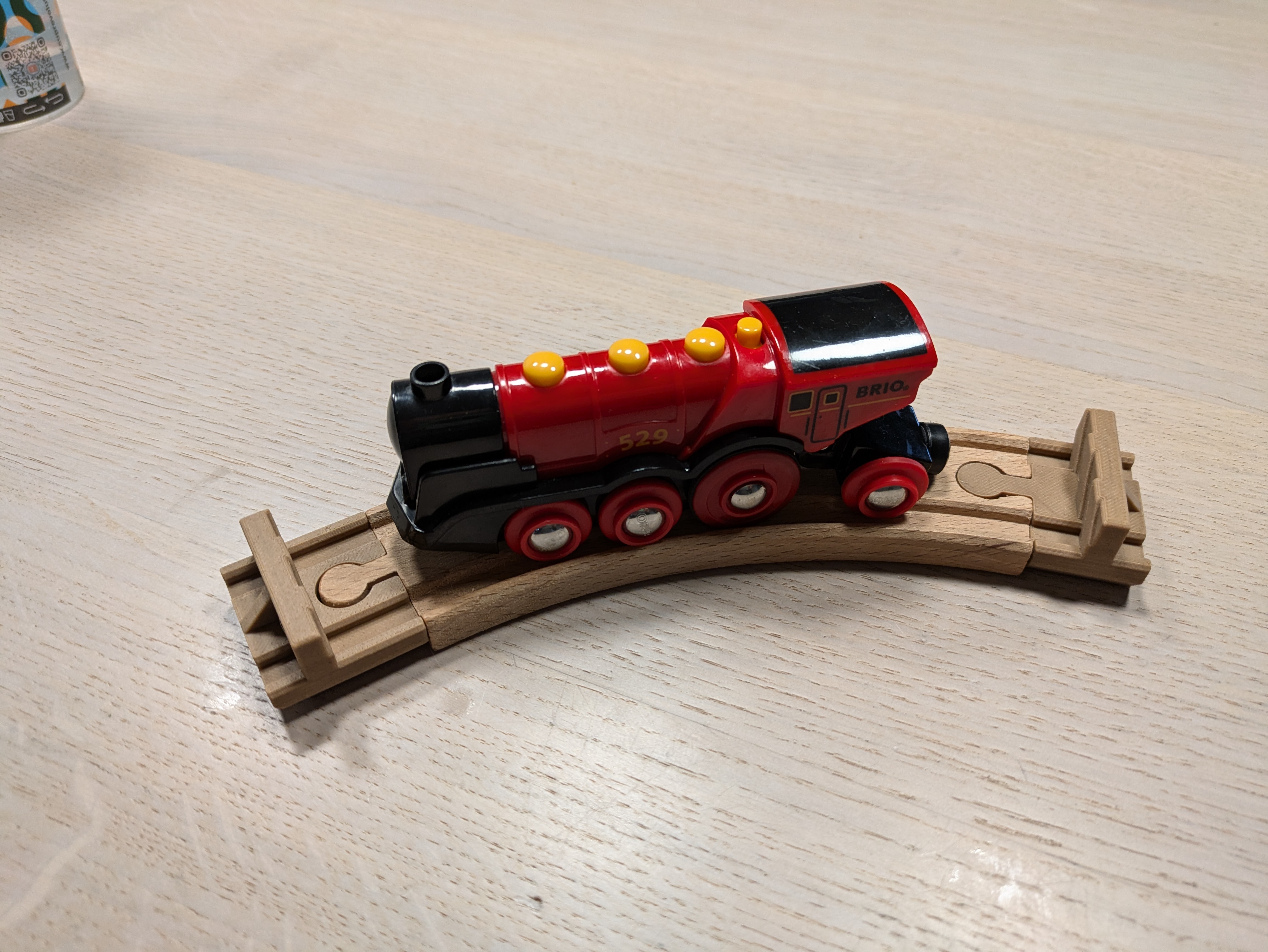 Track Buffer for IKEA, Brio, Playtive wood trains