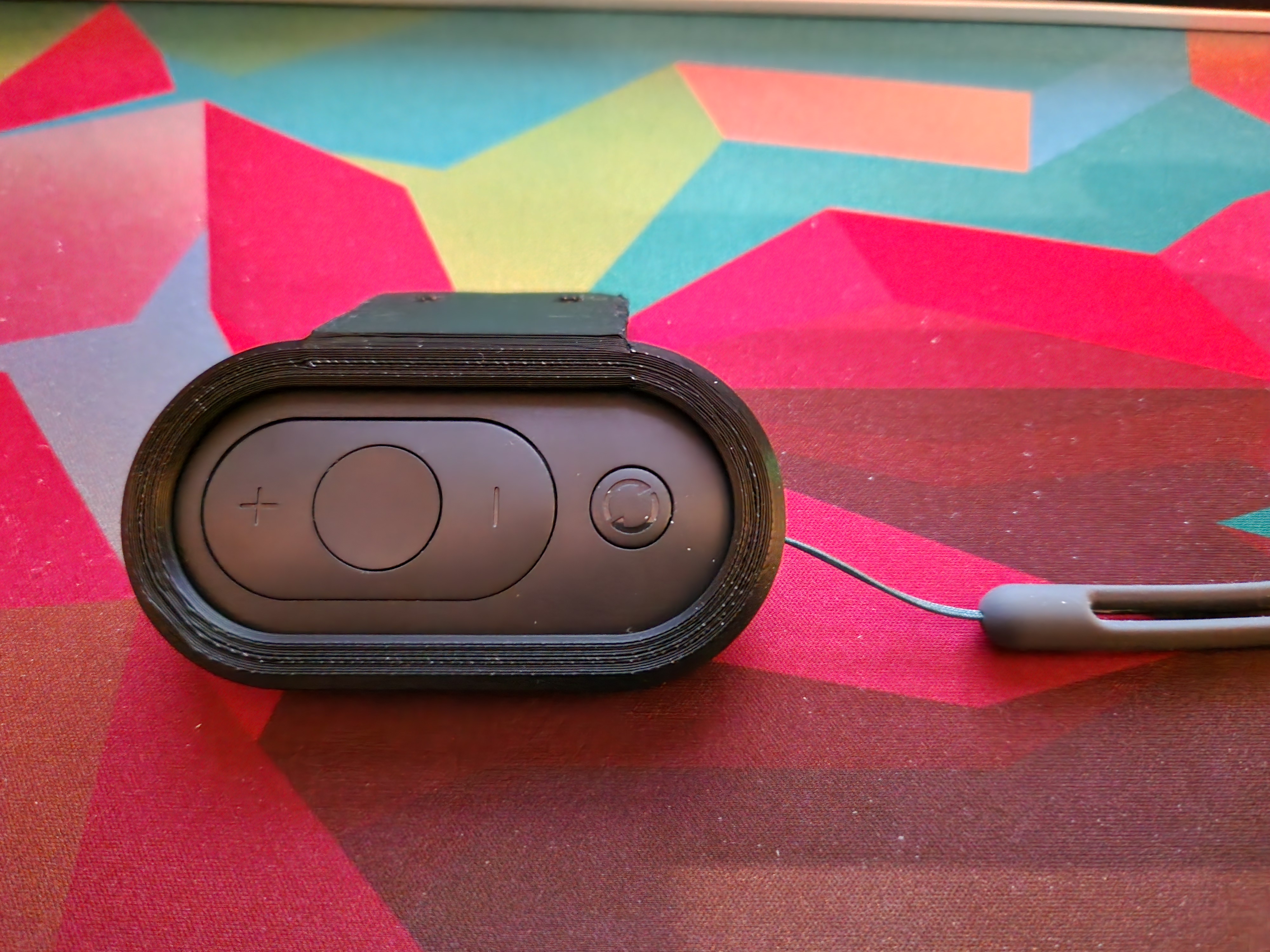 Walkingpad Remote Desk Mount With A Hole For The Strap