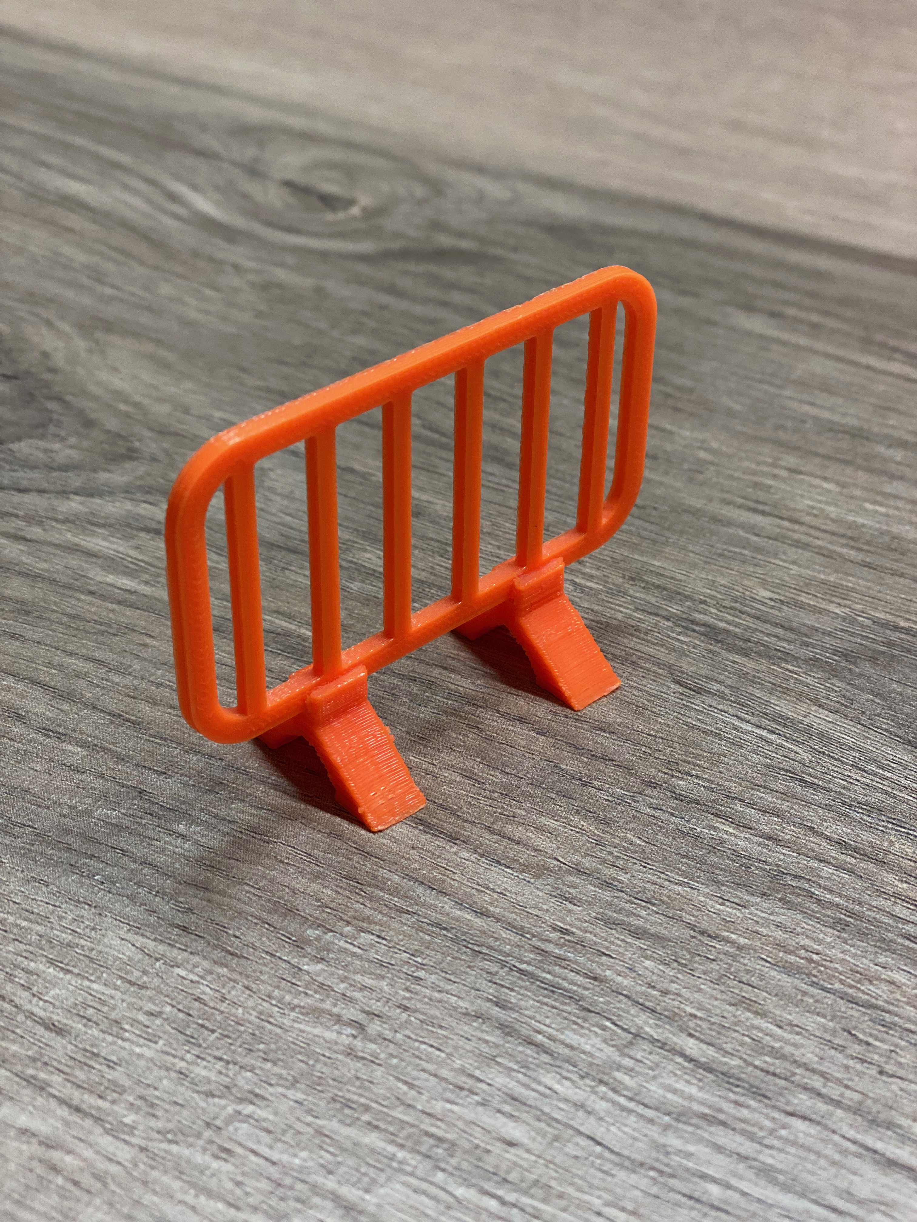Playmobil (or similar toys) mobile security fence