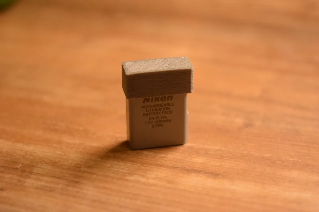 Nikon EN-EL14 Battery Cap by sui77 | Download free STL model ...
