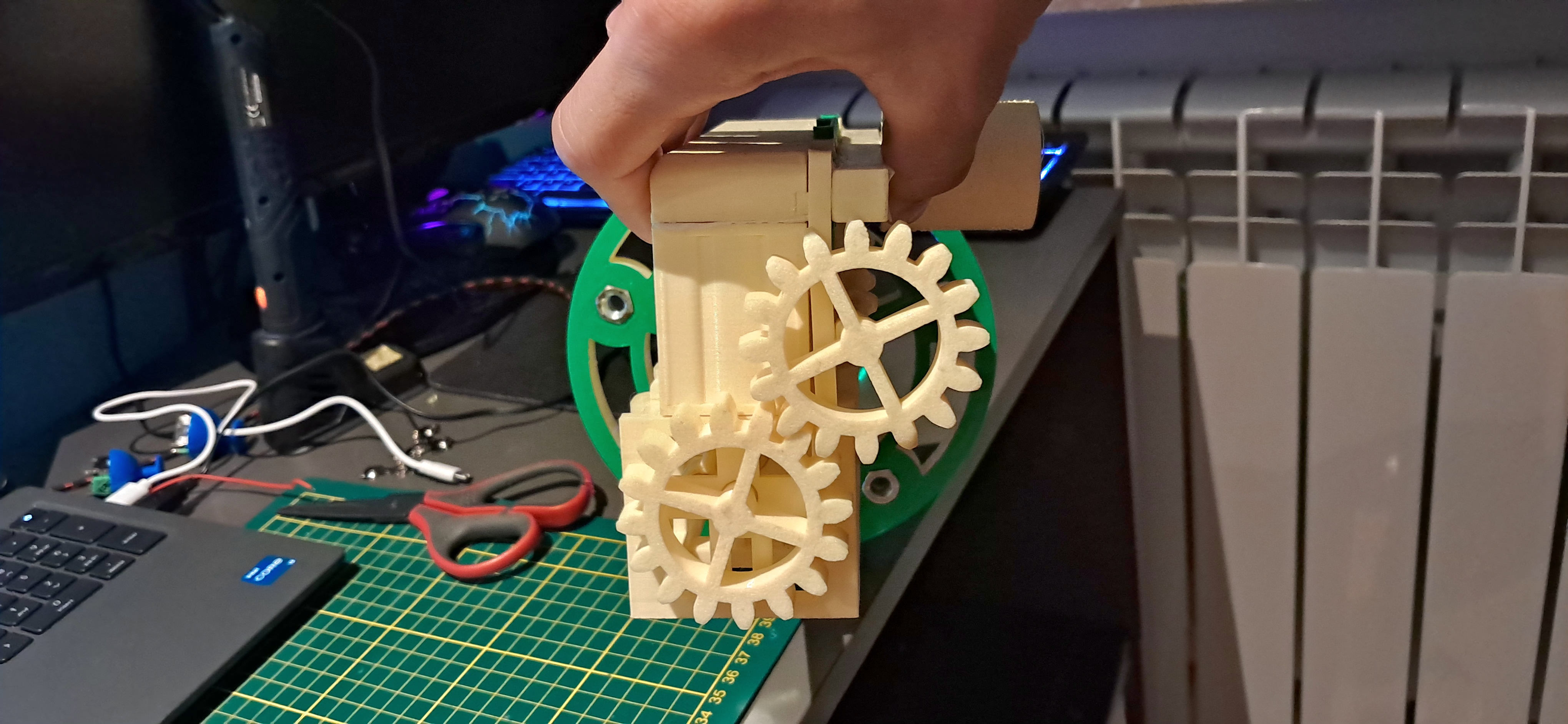 Miniatura 3 do modelo 3D I4 vacume engine
