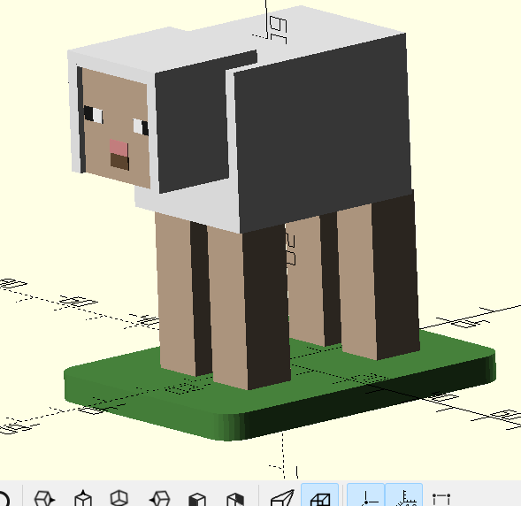 Miniatura 2 do modelo 3D Minecraft Mobs