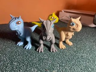 Cute Carnotaurus "Toro" – CARTOON EDITION (noAMS)