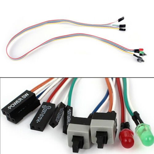 Miniatura 4 do modelo 3D PC / Mining Rig Power Reset Button & LED holder