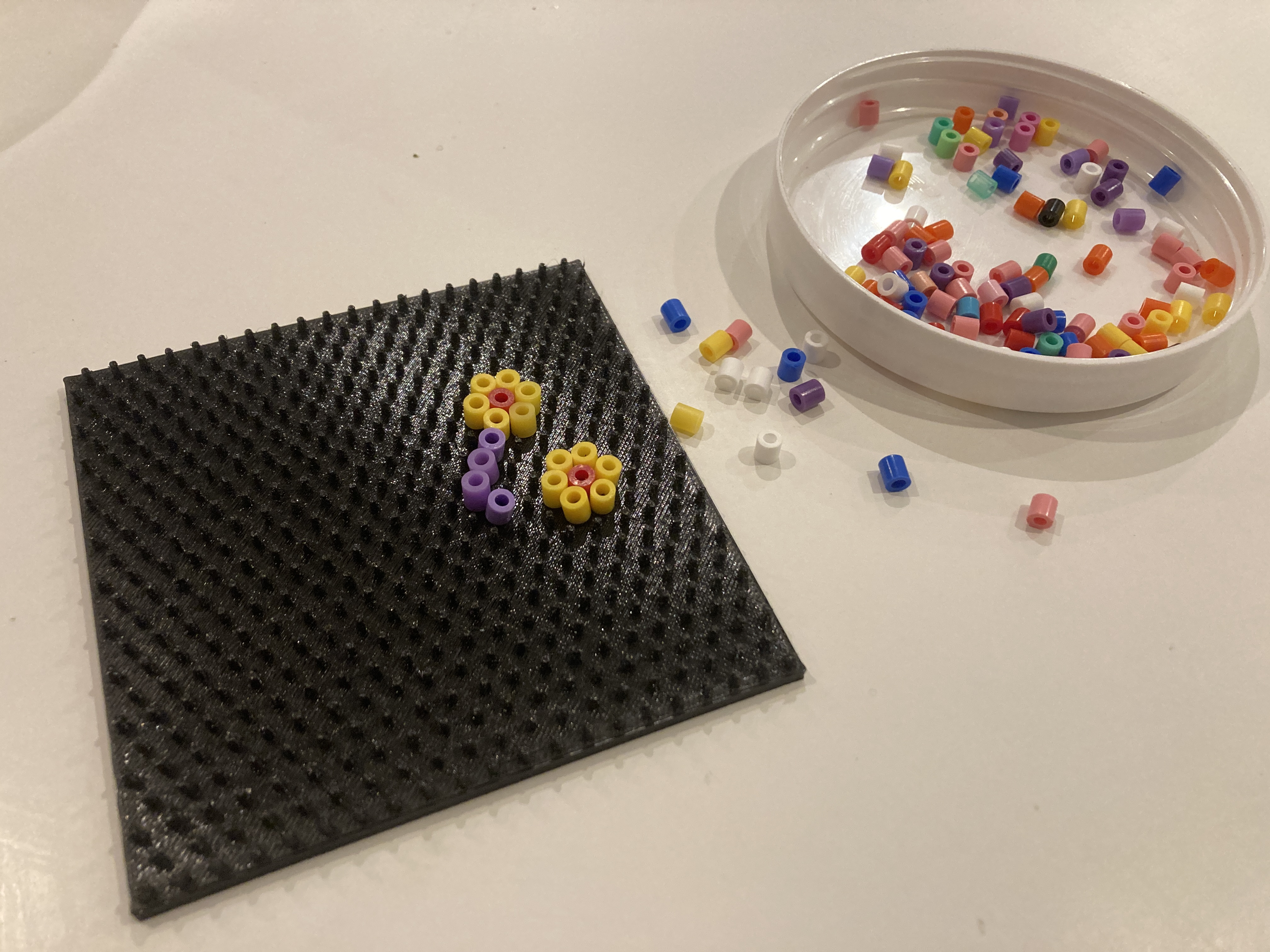 Perler Hama Quincunx Pegboard