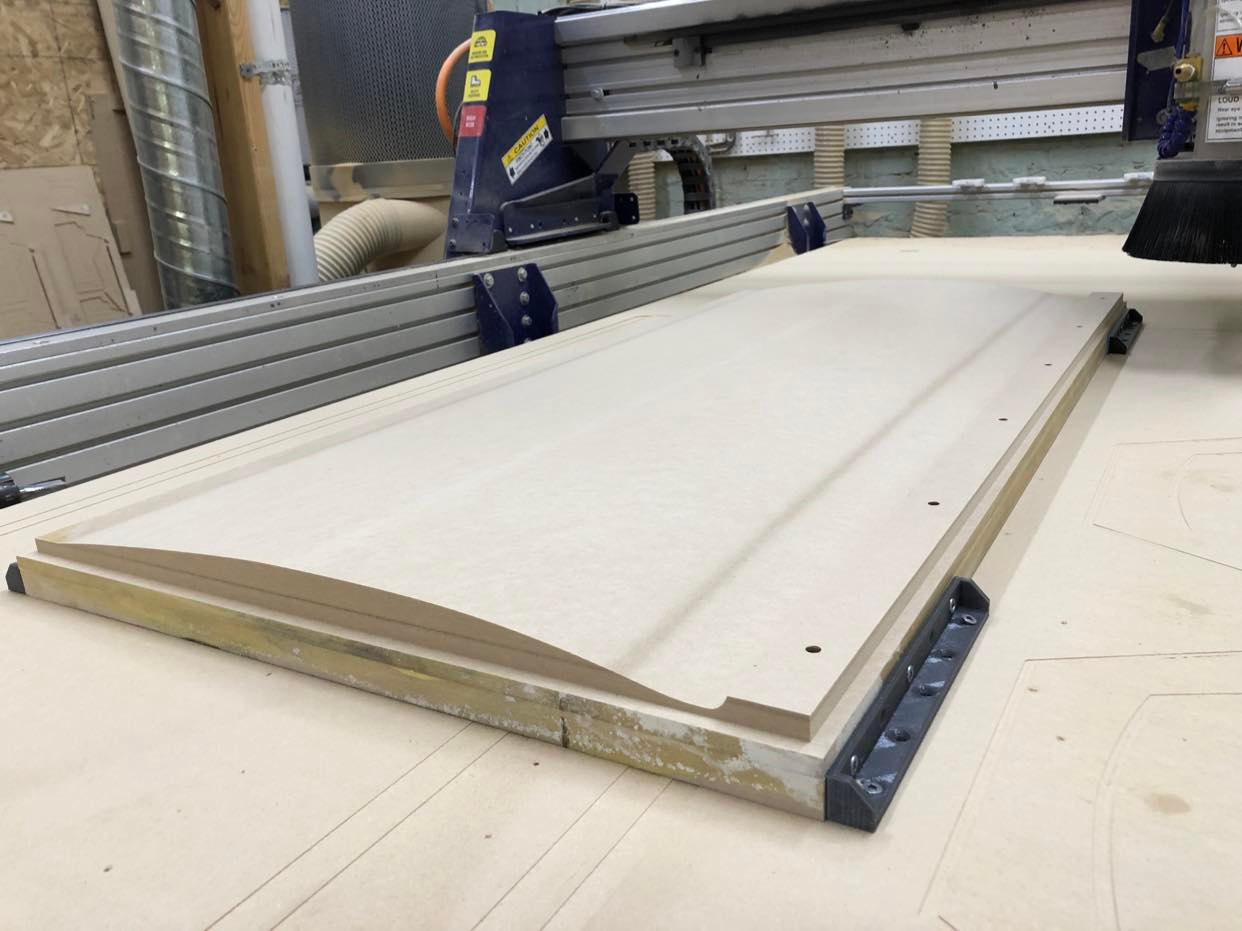 CNC router workholding fixtures