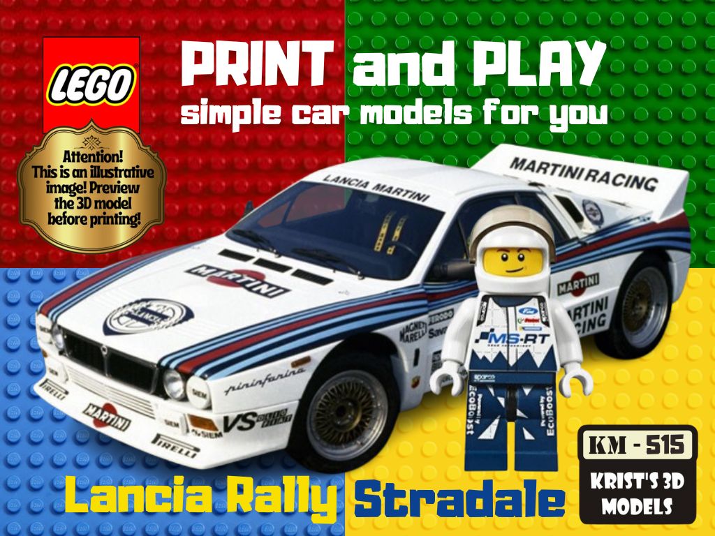 LEGO Lancia Rally Stradale
