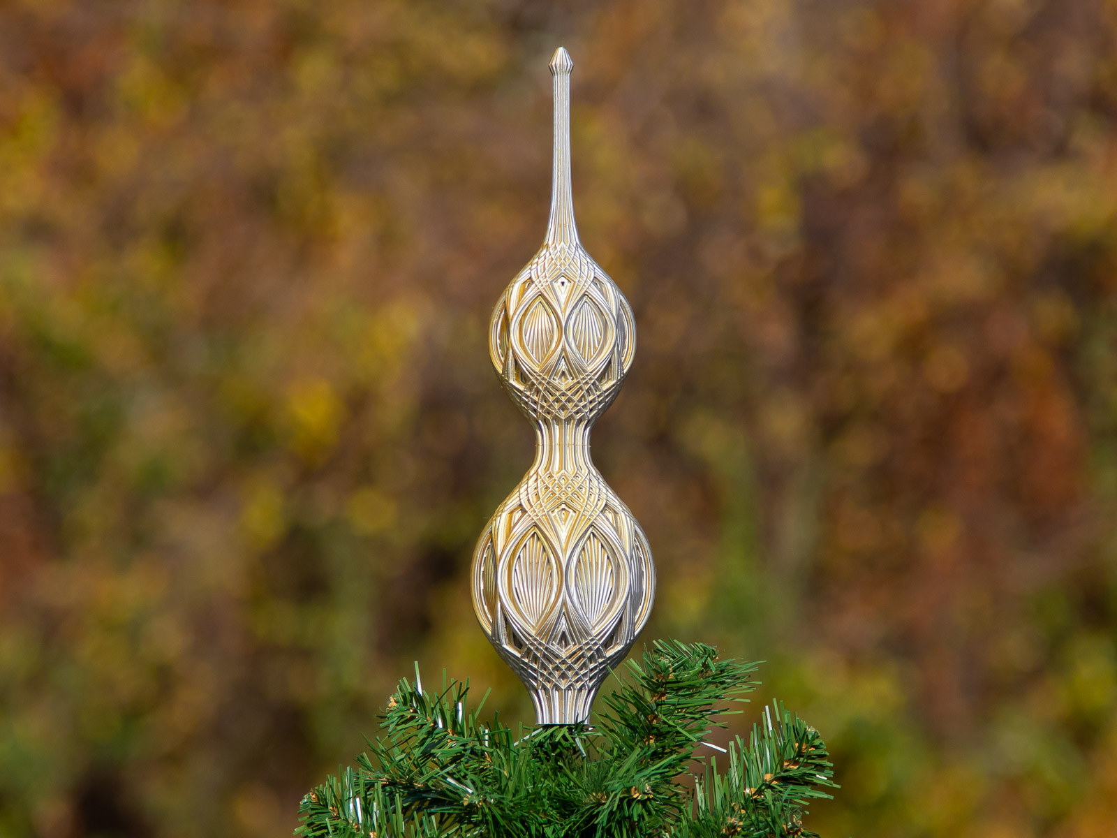 Cathedral Christmas Tree Toper 2024