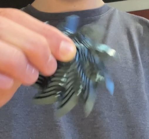 Cyclone Shape Telescoping Fidget