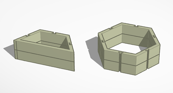 Modular Wine Rack - Stack Print