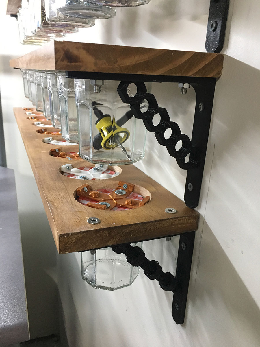 Nut & Bolt shelf bracket