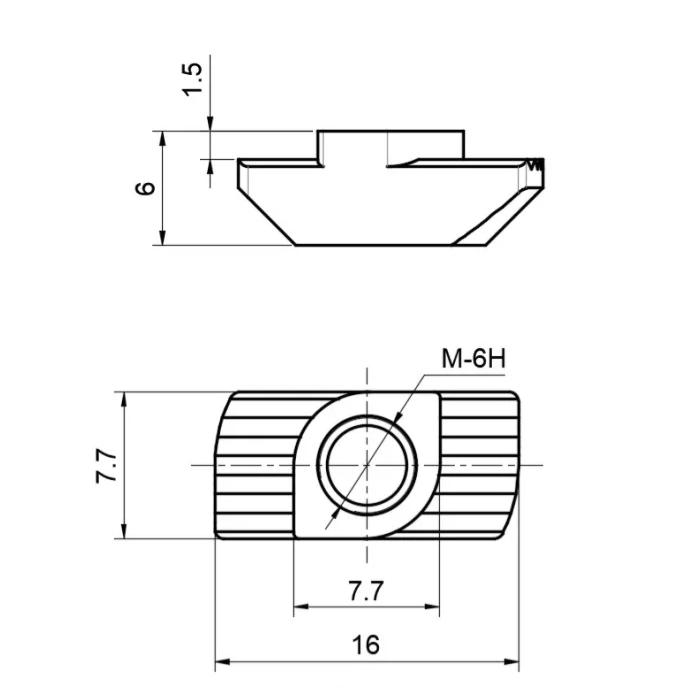 Miniatura 7 do modelo 3D Prusa Mini handle
