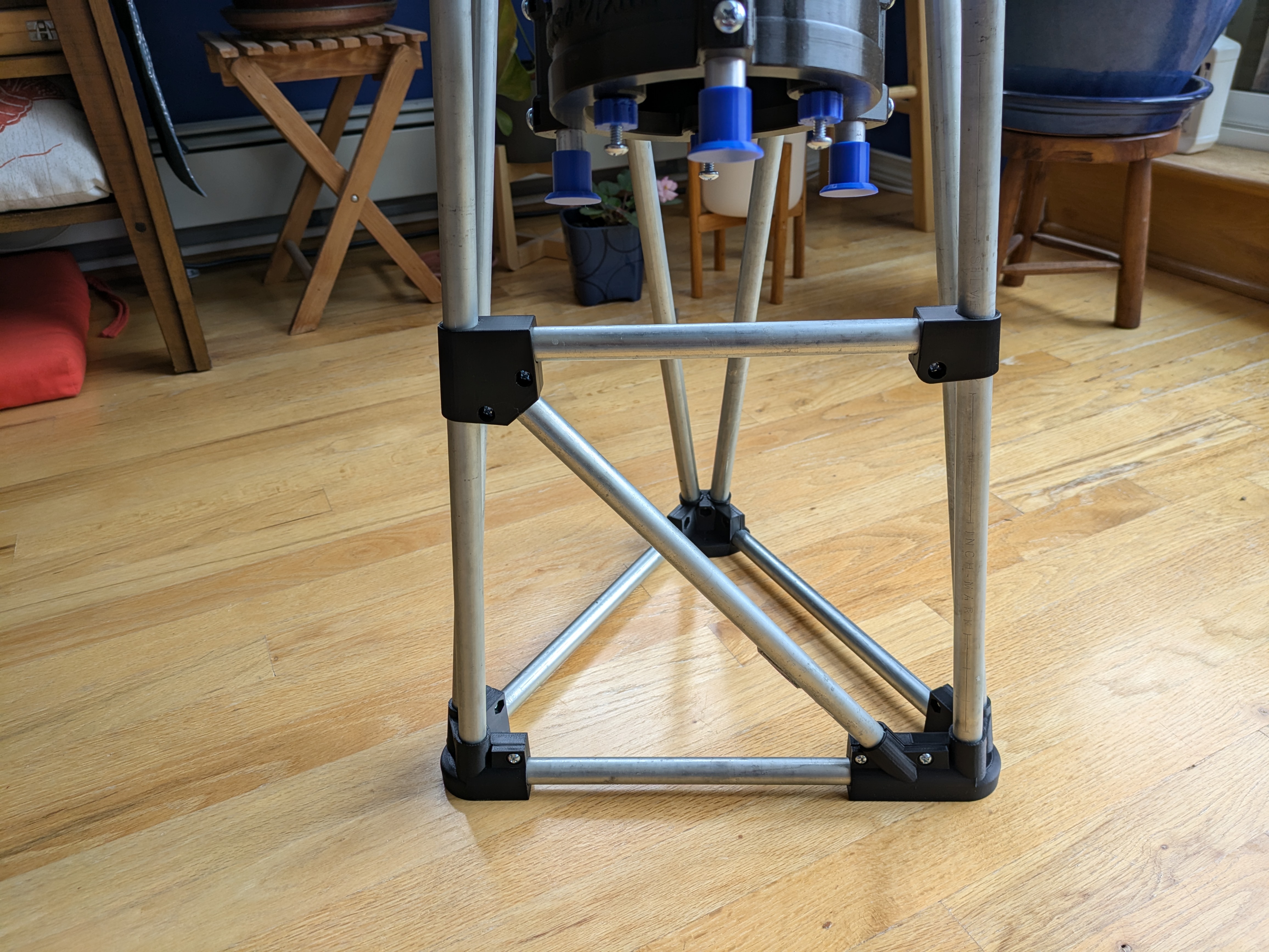 Z-Brace - a stiffer Hill Mount for the Hadley Telescope 3D model thumbnail