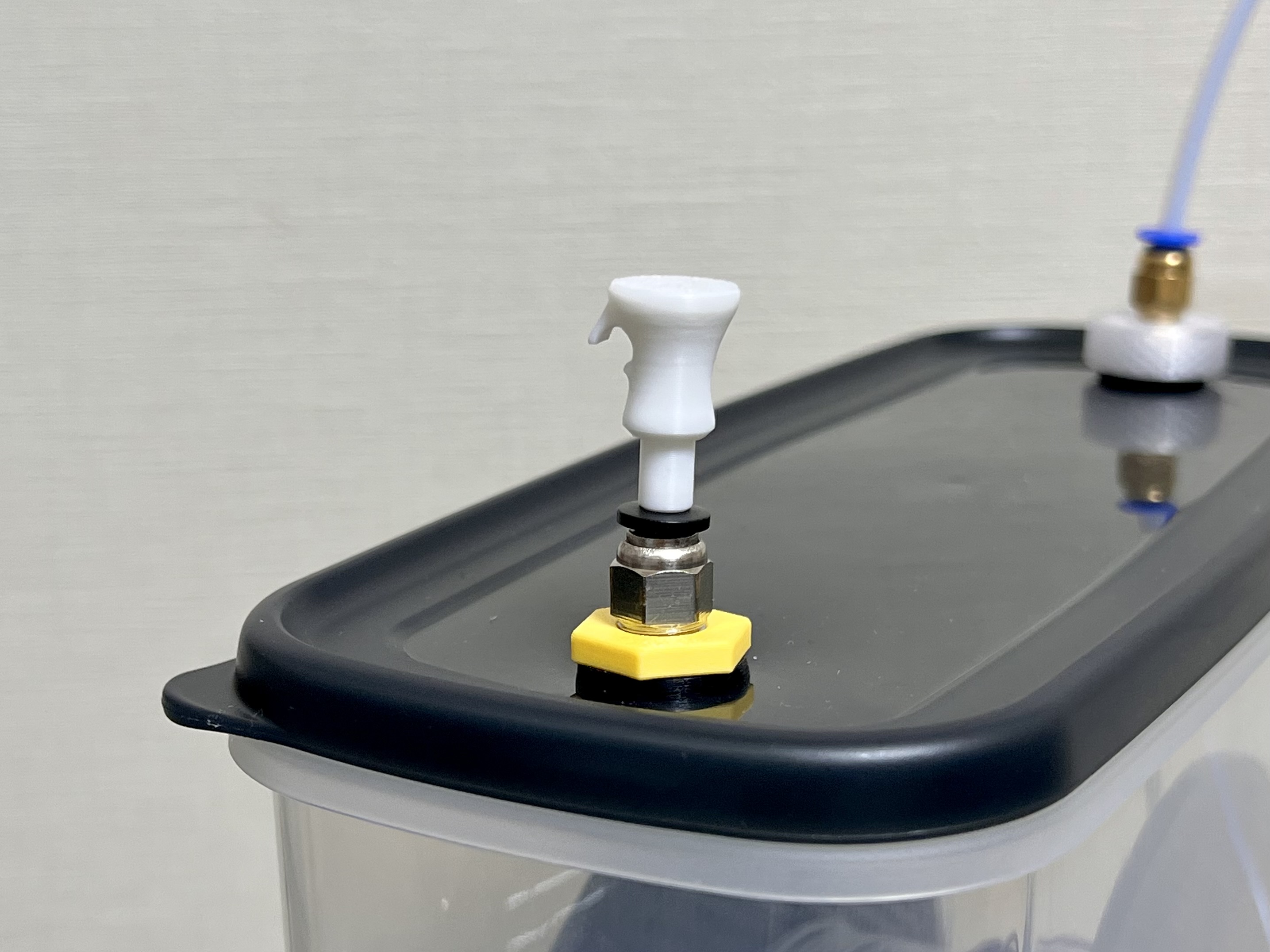 Miniatura 3 do modelo 3D Clippable PTFE Fitting Plug