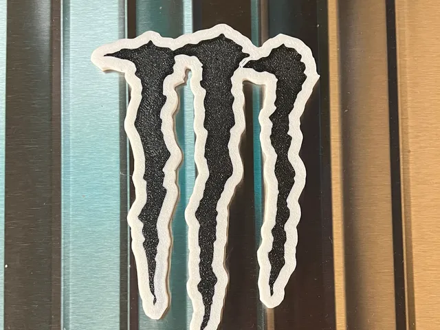Monster Logo Magnet (Multicolor)