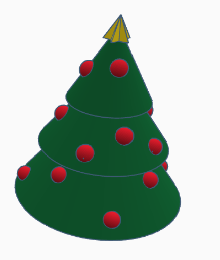 Miniatura 3 do modelo 3D Funny Christmas Tree
