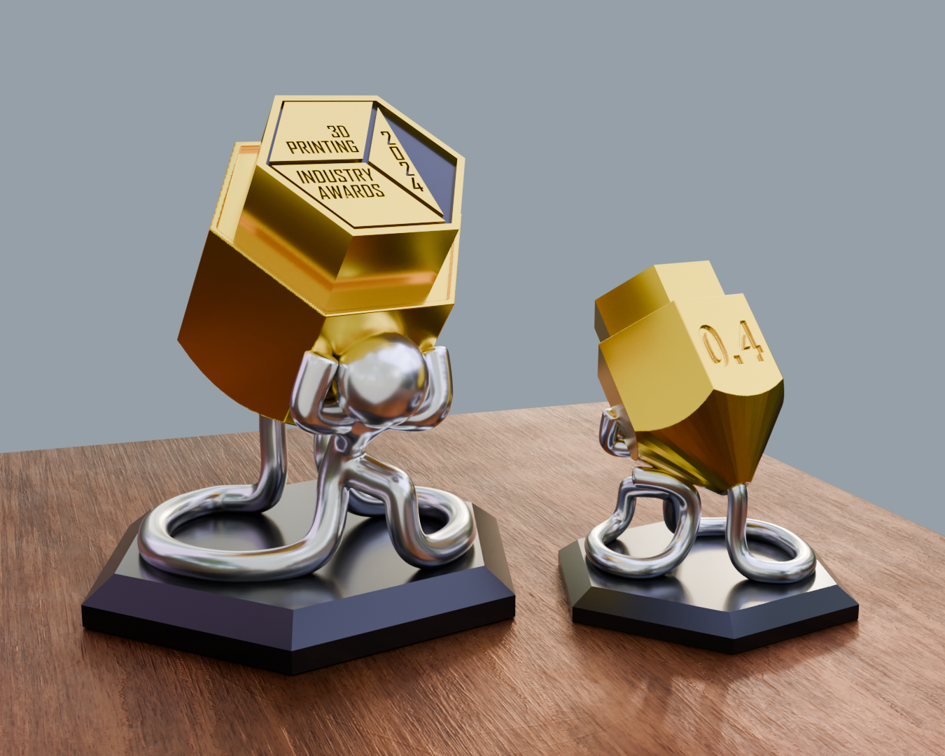 Atlas Holding the Nozzle - 2024 3D Printing Industry Awards